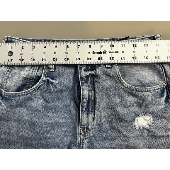 Pilcro Womens 28 Waist Cutoff Shorts Denim jean Faded - Picture 6 of 9